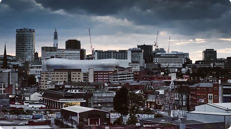 Birmingham city view