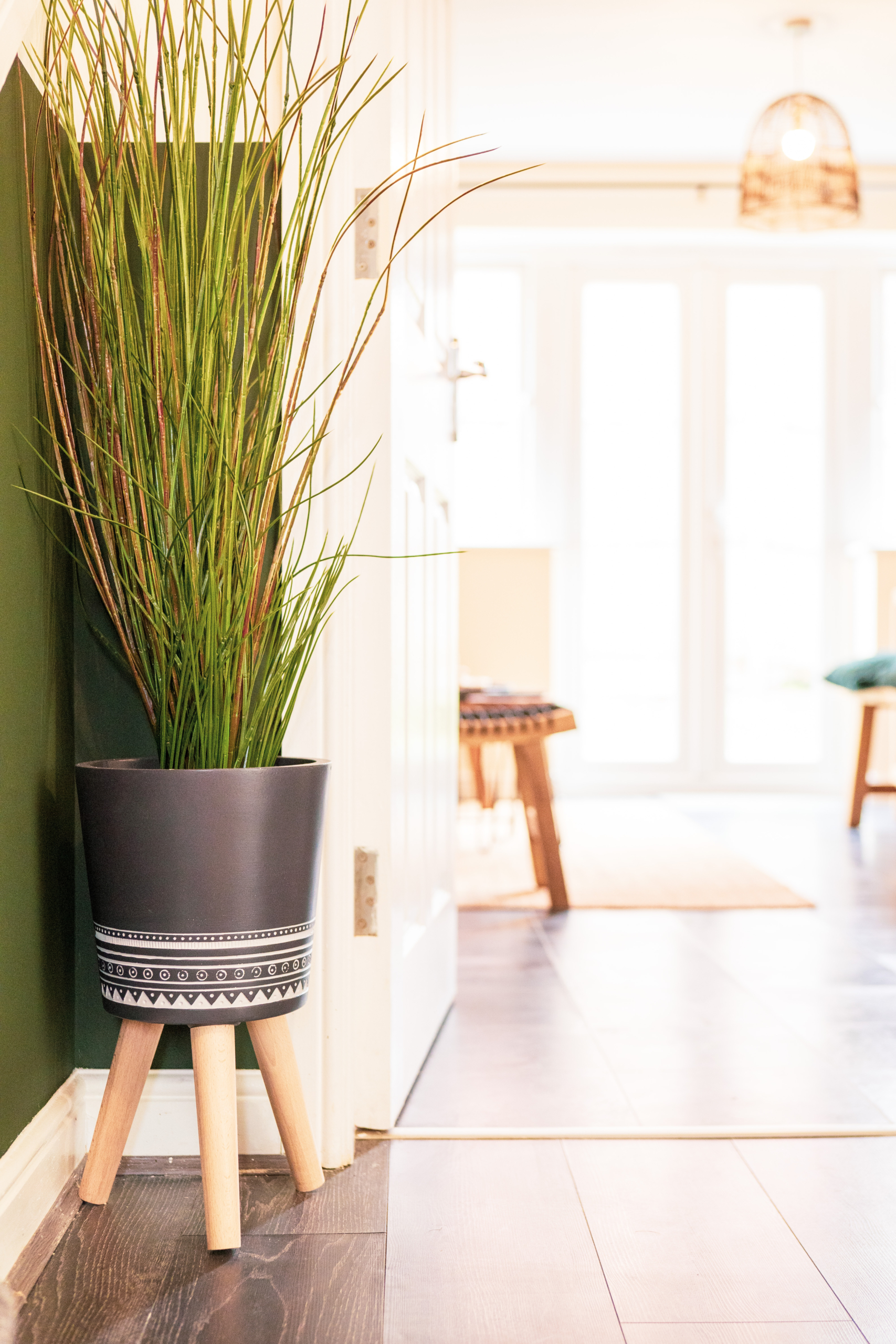 Plant decoration in the property of HMH Stays providing long-term accommodation