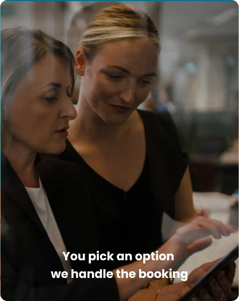 Female construction managers planning for their long-term projects